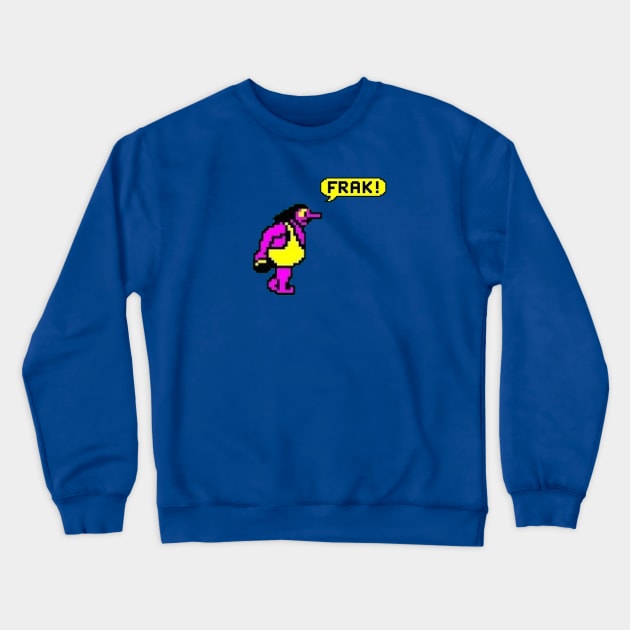 FRAK! Crewneck Sweatshirt by onekdesigns
